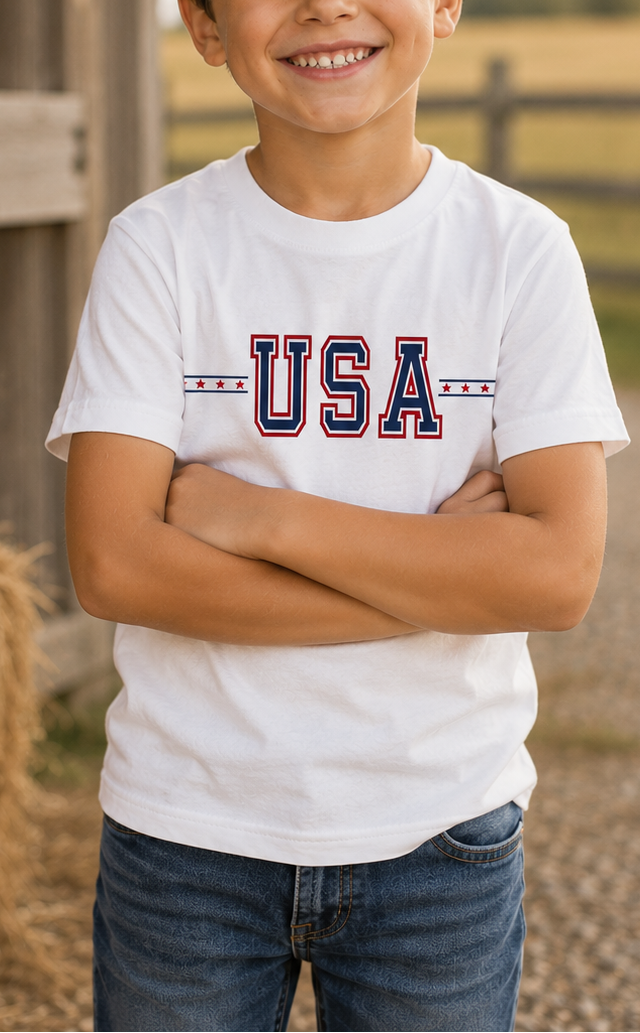 USA | organic cotton T-shirt