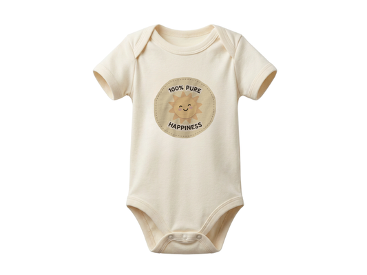 Pure Happiness | organic bodysuit