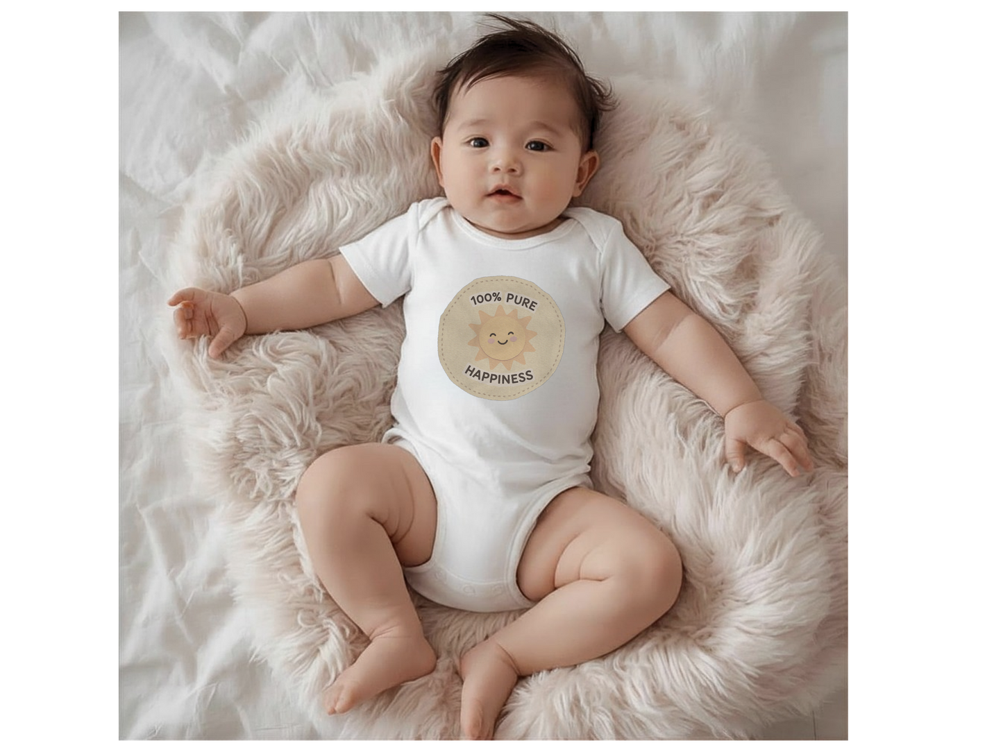 Pure Happiness | organic bodysuit