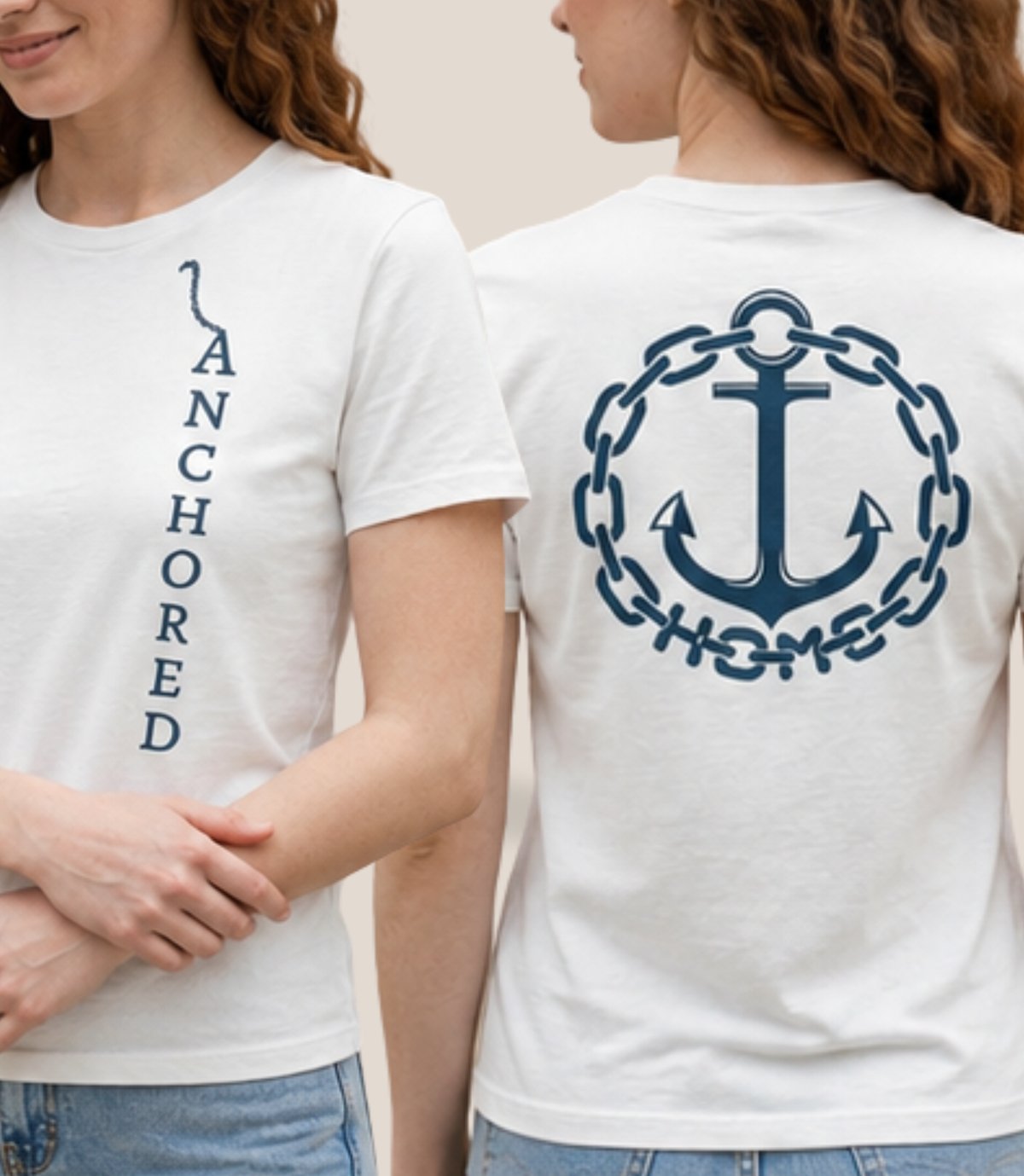 Anchored Home | organic cotton T-shirt