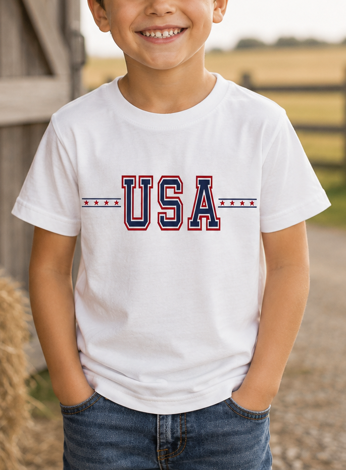 USA | organic cotton T-shirt