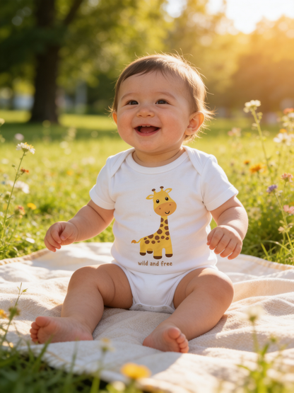Wild and Free | organic bodysuit