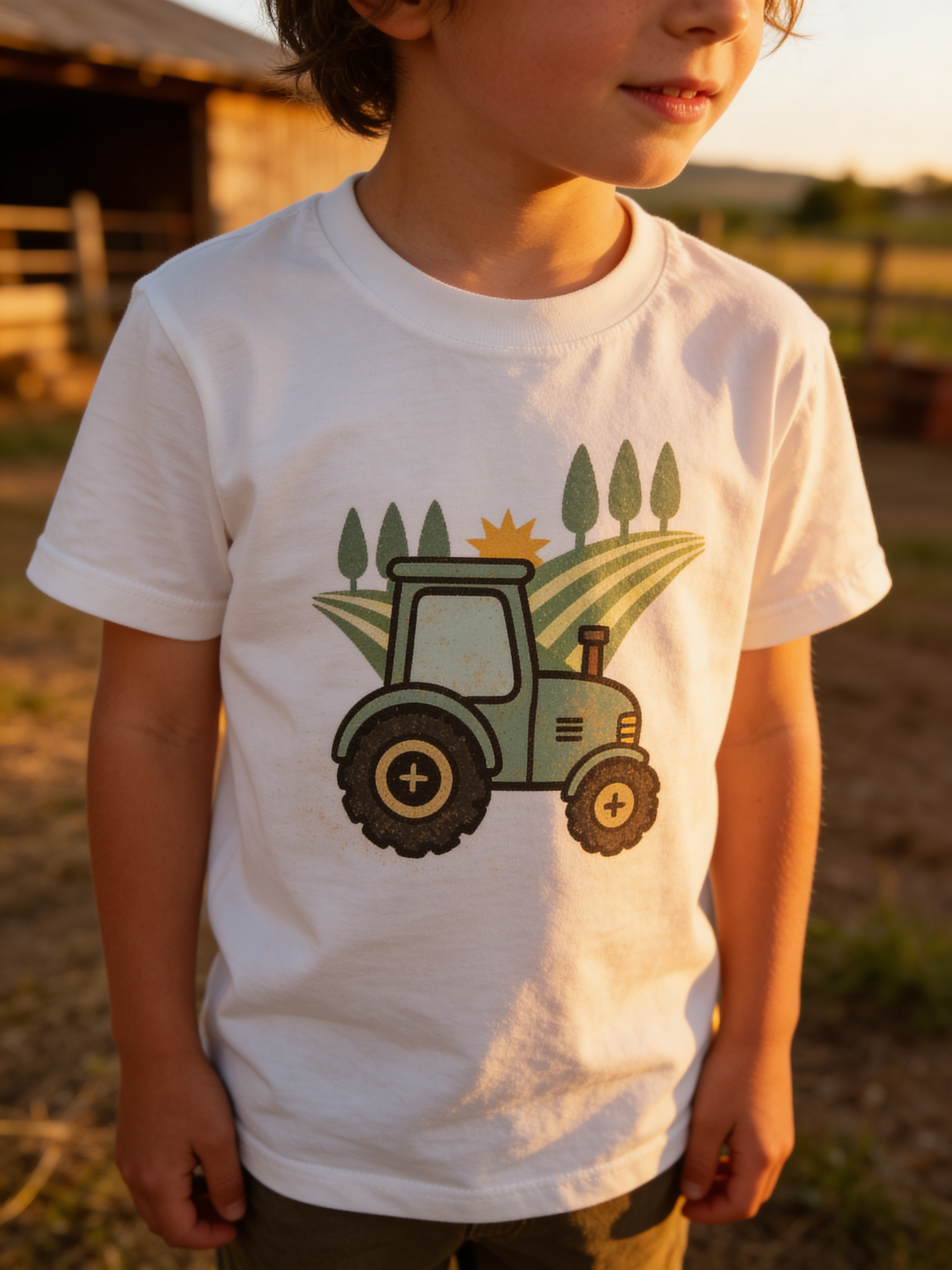 Tractor | organic short sleeve