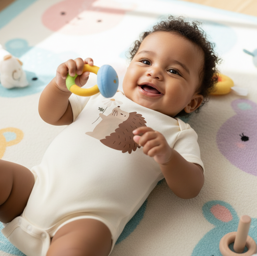 Hedgehog | organic bodysuit