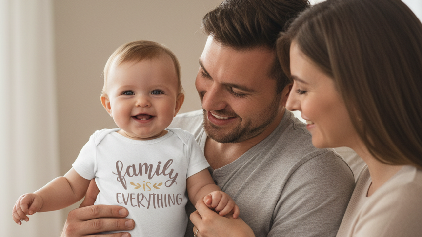 Family is Everything | organic bodysuit