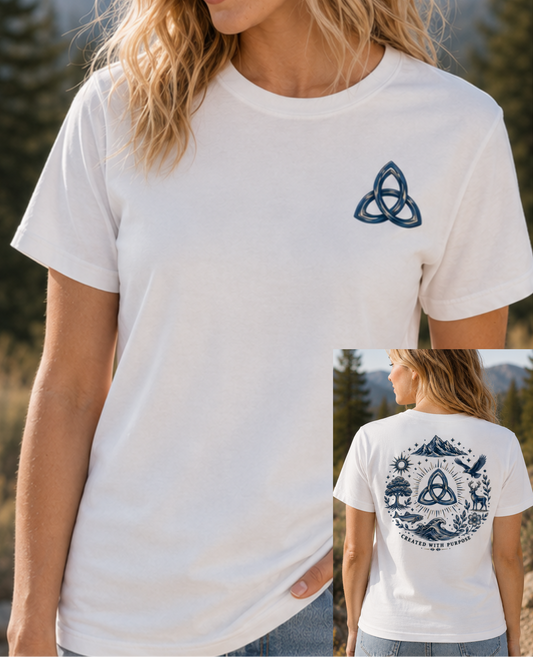 Created With Purpose | organic cotton T-shirt