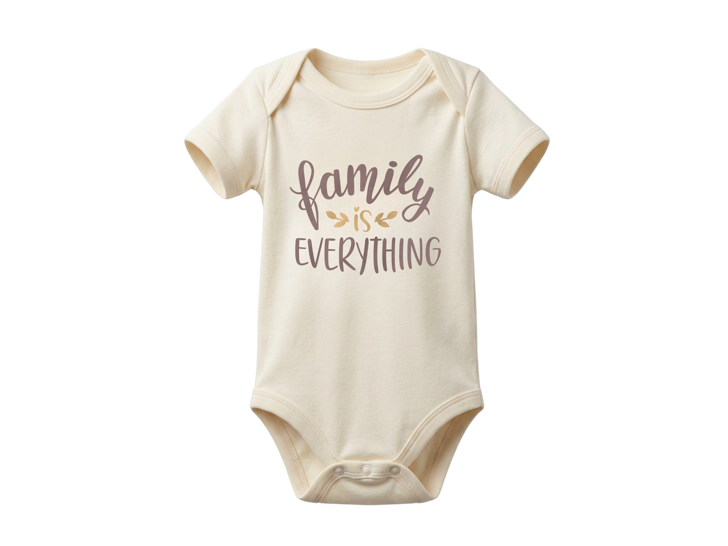 Family is Everything | organic bodysuit