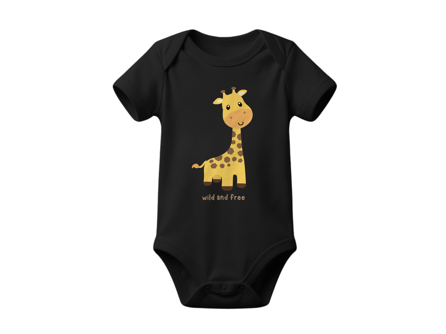 Wild and Free | organic bodysuit