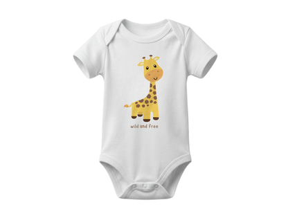 Wild and Free | organic bodysuit