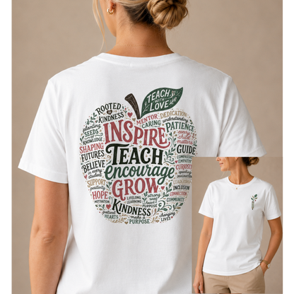 Inspire Growth | organic cotton T-shirt