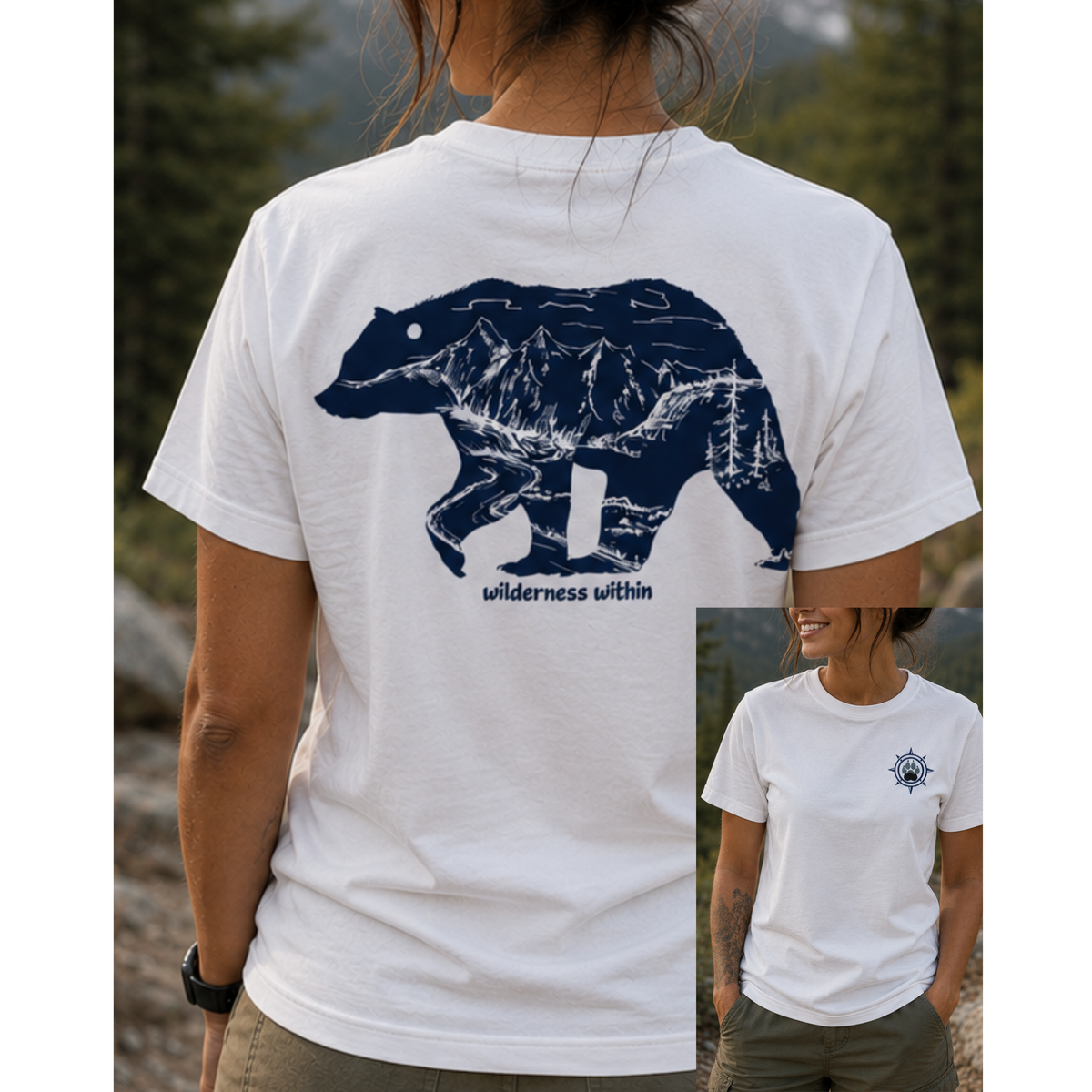 Wilderness Within | organic cotton T-shirt