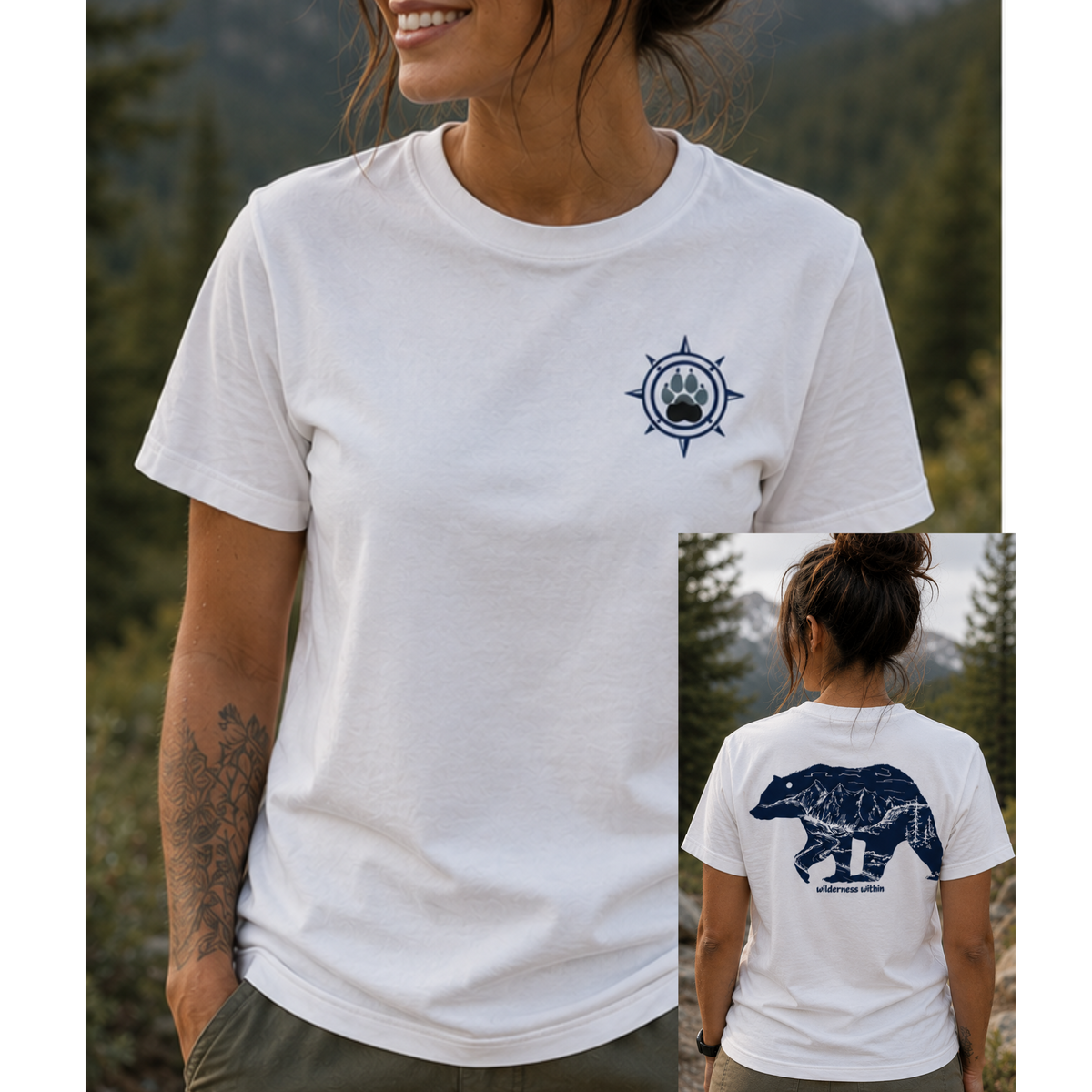 Wilderness Within | organic cotton T-shirt